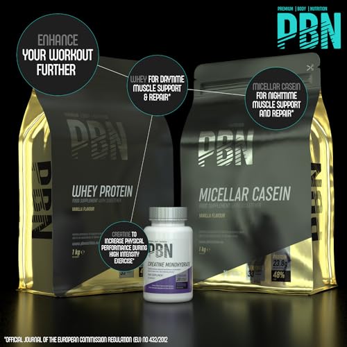 PBN - Premium Body Nutrition Micellar Casein Vanilla 1kg Pouch Premium Body Nutrition buy supplements canada