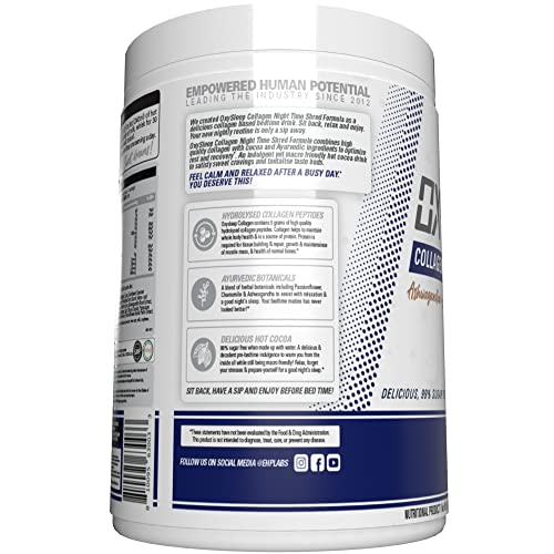 EHP Labs OxySleep Collagen Peptides Powder Night Time Shred - Promotes Deep Sleep EHP Labs buy supplements canada