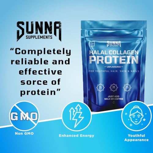 SUNNA SUPPLEMENTS - Halal Bovine Collagen Protein Powder for Hair, Skin, Nails and Joints SUNNA SUPPLEMENTS buy supplements canada