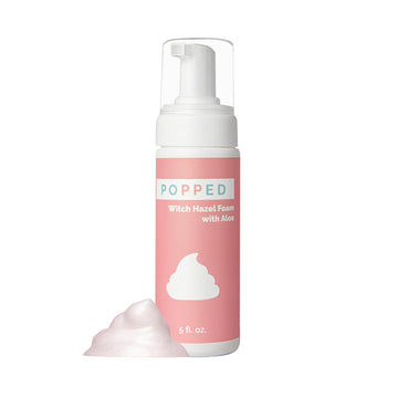 POPPED Witch Hazel Foam with Aloe (5 fl oz) | Perineal Healing Foam for Postpartum Care | Relieves Pain, Hemorrhoids, and Swelling After Birth | Postpartum Essential POPPED buy supplements canada