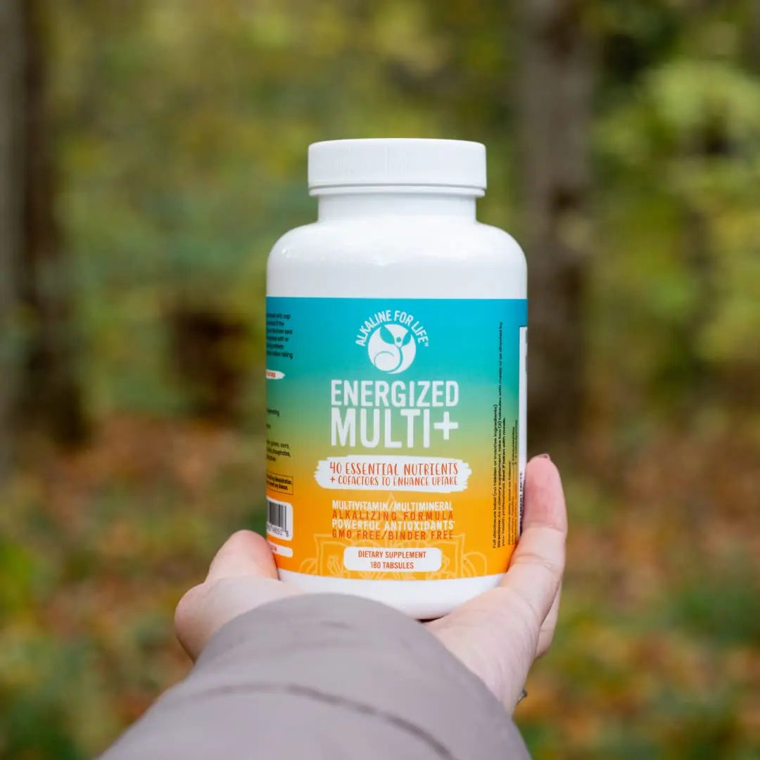 Energized Multi - Potent Multivitamin with 40 Fully Bioavailable Nutrients B Complex Vitamins, Vitamin D, Vitamin C, Vitamin K, Zinc, Quercetin Alkaline for Life buy supplements canada