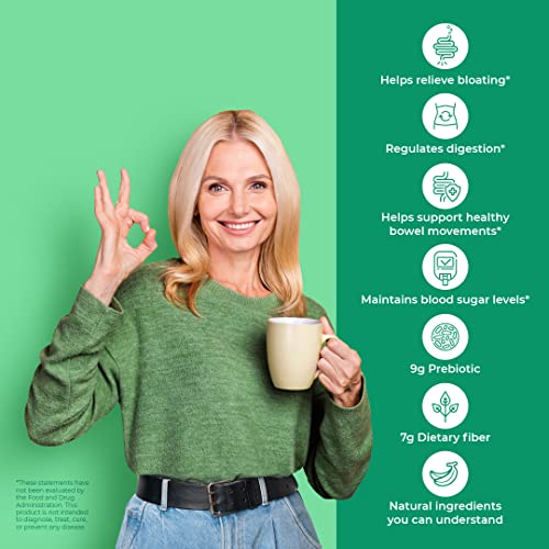 Boost Biome Fiber Supplement Organic Super Greens Powder – Supports Bloating Relief Boost Biome buy supplements canada
