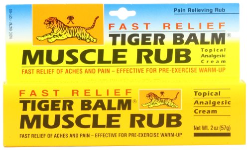 Tiger Muscle Rub Topical Analgesic Cream 2 Ounces (57 g) (Pack of 4) Tiger Balm buy supplements canada