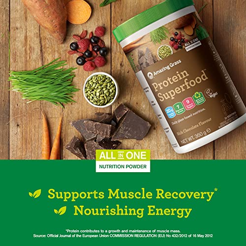 Amazing Grass Protein Superfood, Organic Vegan Protein Powder with Fruit and Vegetables Amazing Grass buy supplements canada