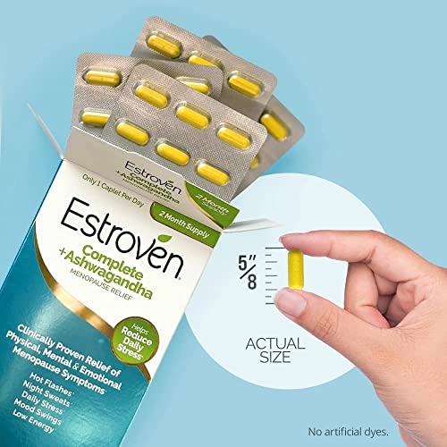 Estroven Complete + Ashwagandha Multi-Symptom Menopause Supplement for Women Estroven buy supplements canada