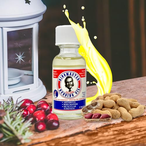 Ringmaster Rubbing Oil Pain Relief Since 1950 Made in USA for Arthritis, Rheumatism, Muscular Joint Soreness (1 oz) Ringmaster Rubbing Oil buy supplements canada