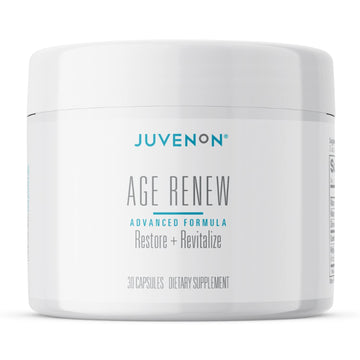 Juvenon AgeRenew Beta Glucan Anti Aging Immunity Support Supplement, Beta Glucan with Zinc Quercetin for Immune Defense Boost Juvenon buy supplements canada