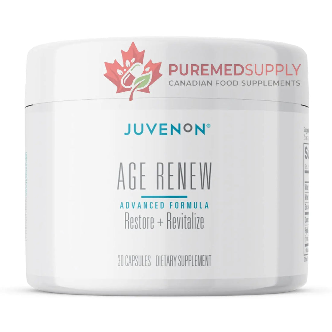 Juvenon AgeRenew Beta Glucan Anti Aging Immunity Support Supplement, Beta Glucan with Zinc Quercetin for Immune Defense Boost Juvenon buy supplements canada
