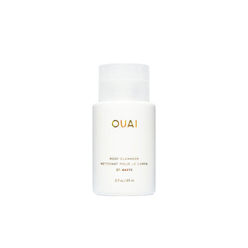 OUAI Body Cleanser, St. Barts Travel Size - Foaming Body Wash with Jojoba Oil & Rosehip Oil to Hydrate, Balance & Soften Skin - Paraben, Phthalate & Sulfate Free Skin Care Products (3 fl oz) OUAI buy supplements canada