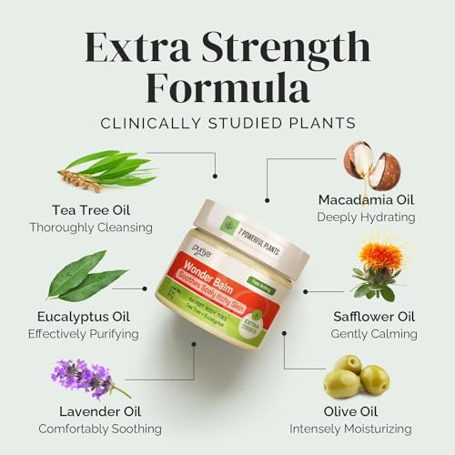 Tea Tree Oil Balm , Extra Strength, Pair Well with Jock Itch Cream, Spray, Athletes Foot Puriya buy supplements canada