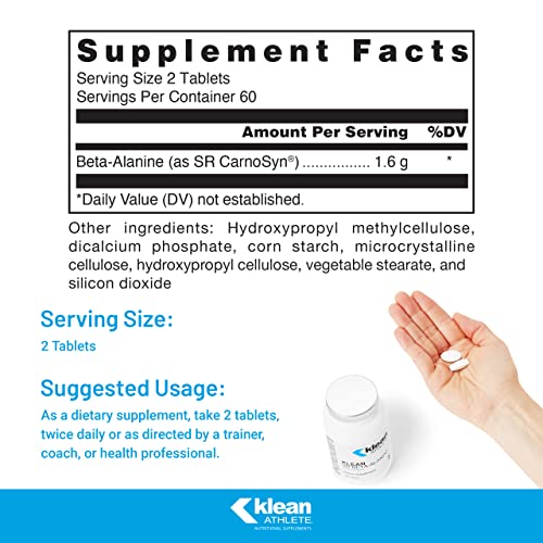 Klean ATHLETE Klean SR Beta-Alanine (Sustained Release) | Delays Fatigue, Supports Klean ATHLETE buy supplements canada