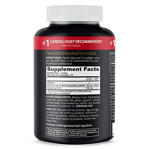 Qunol CoQ10 100mg Softgels, Ultra CoQ10 100mg, 3x Better Absorption, Antioxidant Qunol buy supplements canada