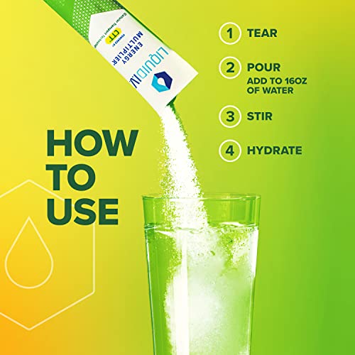Liquid I.V. Hydration + Energy Multiplier - Mango Tamarind - Hydration Powder Packets Liquid I.V. buy supplements canada