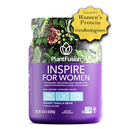 PlantFusion Inspire Plant Protein Powder for Women - Low Carb Protein Powder for Lean PlantFusion buy supplements canada