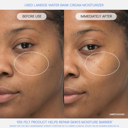LANEIGE Water Bank Blue Hyaluronic Cream Moisturizer: Hydrating Korean Face Cream with Squalane & Ceramide LANEIGE buy supplements canada