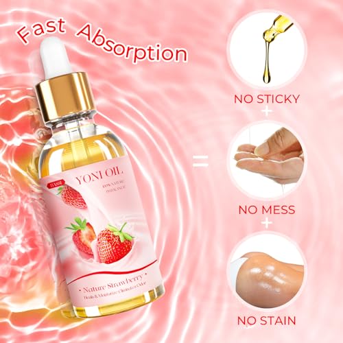 BASSI 2PCS Yoni Oil Organic Feminine Oil Vaginal Moisturizer - Ph Balance for Women - Feminine Deodorant BASSI buy supplements canada