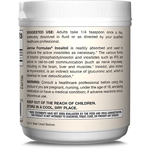 Jarrow Formulas Inositol 600 mg, Dietary Supplement for Cellular Health Support, 8 oz Jarrow Formulas buy supplements canada