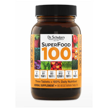 Dr. Schulze's Superfood 100 | Vitamin & Mineral Herbal Concentrate | Dietary Supplement Dr. Schulze's buy supplements canada