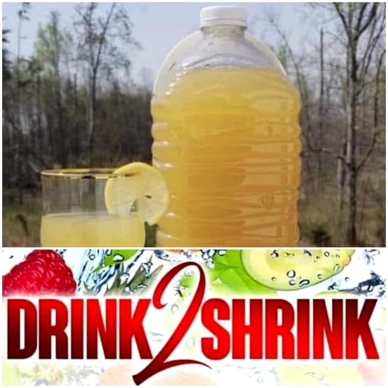 4 Week drink2Shrink Detox Formula Start Losing That Stubborn Belly Fat! (Green Apple) Heath Secret buy supplements canada