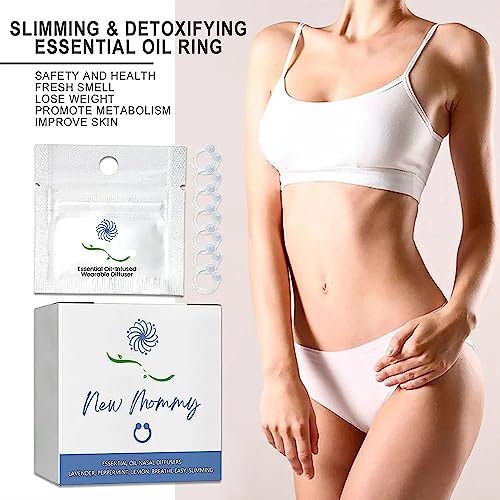 14Pcs Superslim S_limming & Detoxifying Essential Oil Ring, Firming Essential Oil Ring Heath Secret buy supplements canada