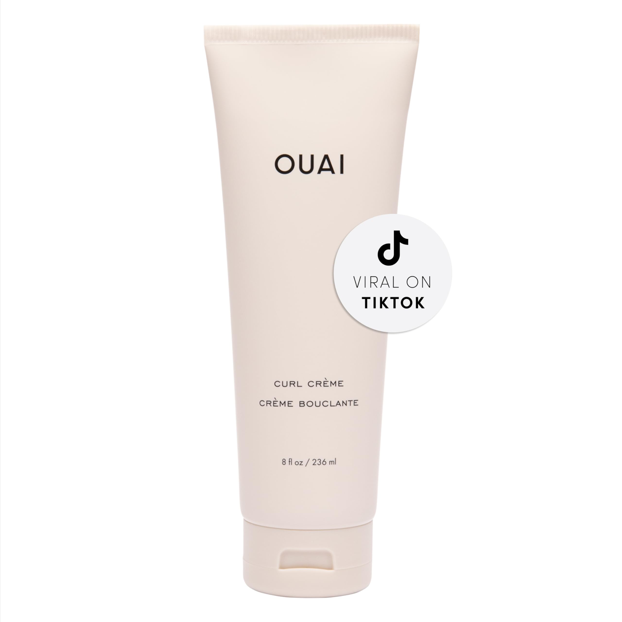 OUAI Curl Cream - Curl Defining Cream with Chia & Linseed Oil - Enhances Definition, Hydration & Shine - Tames Frizz & Protects from Humidity - Silicone-Free Curly Hair Products for Women (8 oz) OUAI buy supplements canada