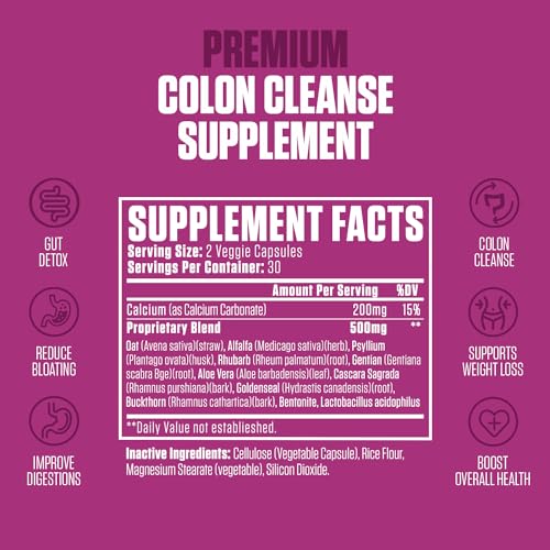 Colon Revive Extra Strength | #1 Rated Colon Cleanse & Detox Supplement | Digestive Support EPN Supplements buy supplements canada