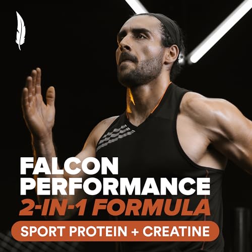 Birdman Falcon Performance Vegan Protein Powder, 31g Protein, 5g Creatine, 5g BCAA BIRDMAN buy supplements canada
