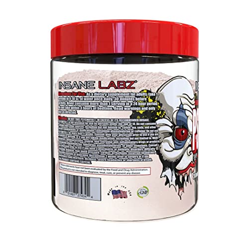 Insane Labz Psychotic Clear, Fully Disclosed, Clinically Dosed Pre Workout Powder Insane Labz buy supplements canada