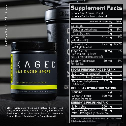 Kaged Pre Sport & Creatine Monohydrate Bundle | Glacier Grape Pre + Unflavored Creatine Kaged buy supplements canada