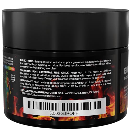 WODFitters Advanced Technology Hot Sweat Cream Workout Enhancer Booster WODFitters buy supplements canada