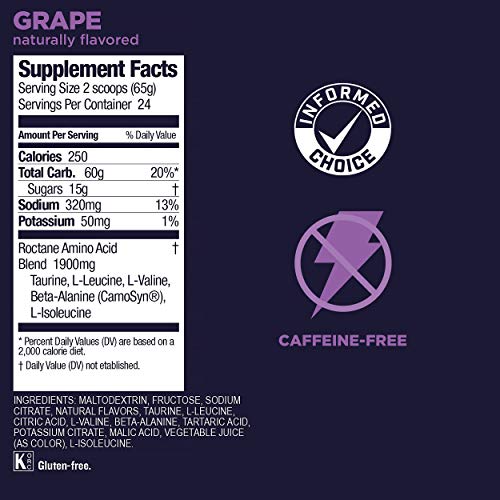 GU Energy Roctane Ultra Endurance Energy Drink Mix, 3.44-Pound Jar, Grap GU Energy buy supplements canada
