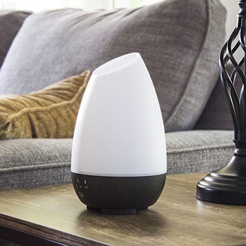 HealthSmart Essential Oil Diffuser, Cool Mist Humidifier and Aromatherapy Diffuser, FSA HSA Eligible with 500ML HealthSmart buy supplements canada