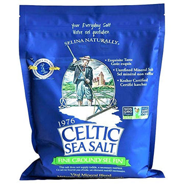 Fine Ground Classic Celtic Sea Salt – (1) 5 Pound Bag of Nutritious, Great for Cooking Celtic Sea Salt buy supplements canada