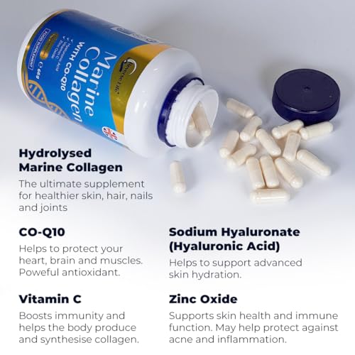 Reverse Life Marine Collagen Capsules 1200mg – with Hyaluronic Acid & Vitamin C + Q10 Reverse Life buy supplements canada