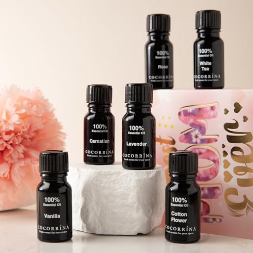 COCORRÍNA Essential Oil Gift Set - 6 Pack / 10ml Pure Essential Oils for Diffusers COCORRÍNA buy supplements canada