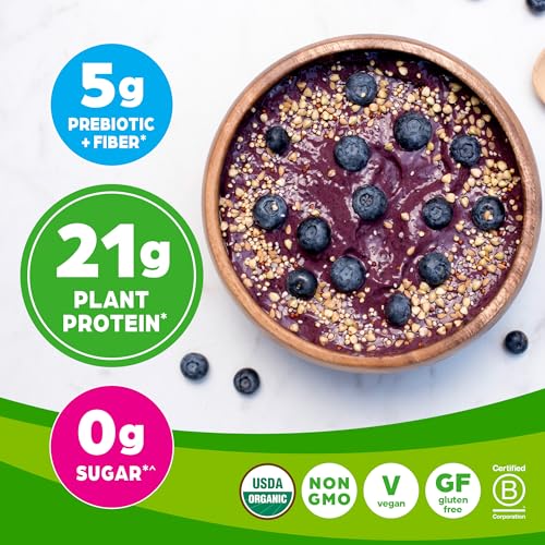 Orgain Organic Vegan Protein Powder, Vanilla Bean - 21g Plant Based Protein, Gluten Free Orgain buy supplements canada