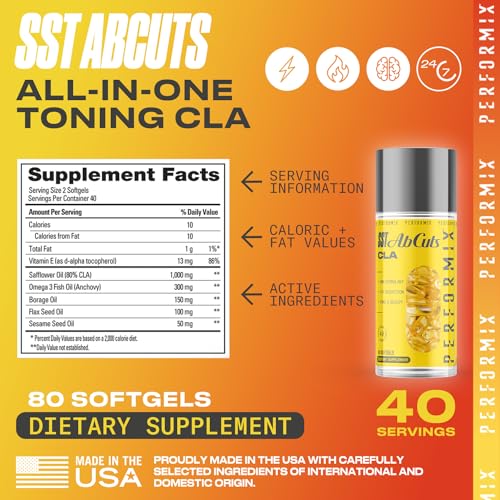 PERFORMIX - SST AbCuts - CLA 1,000 mg - Stim Free - Thermogenic PERFORMIX buy supplements canada