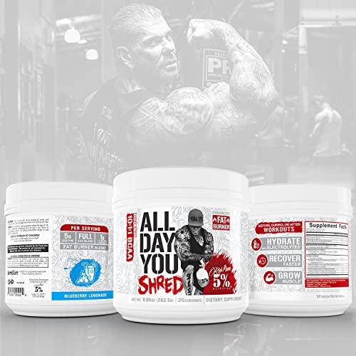 5% Nutrition Rich Piana AllDayYou Shred BCAA Powder | Amino Acid Supplement 5% Nutrition buy supplements canada