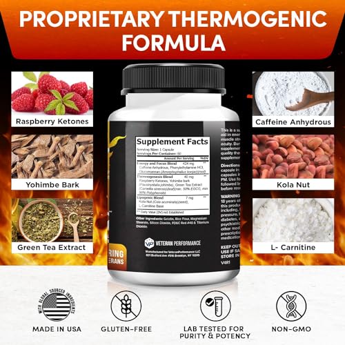Veteran Performance Burn Zone Thermogenic Fat Burner – Metabolism Booster Appetite Veteran Performance buy supplements canada