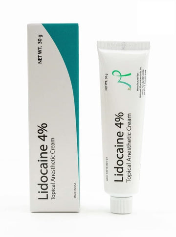 MOHNARK Lidocaine 4% Numbing Cream – Topical Anesthetic for Muscle & Joint Pain, Itch & Sunburn Relief – Fast-Acting, Non-Greasy, Odor-Free – with Vitamin E – 1 oz Tube – Compare to LMX MOHNARK buy supplements canada