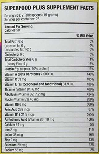 Dr. Schulze’s | SuperFood Plus | Vitamin & Mineral Herbal Concentrate | Dietary Supplement Dr. Schulze's buy supplements canada