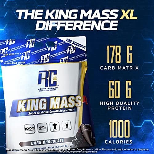 Ronnie Coleman Signature Series King Mass XL Mass Gainer Protein Powder, Muscle Gaine Ronnie Coleman Signature Series buy supplements canada