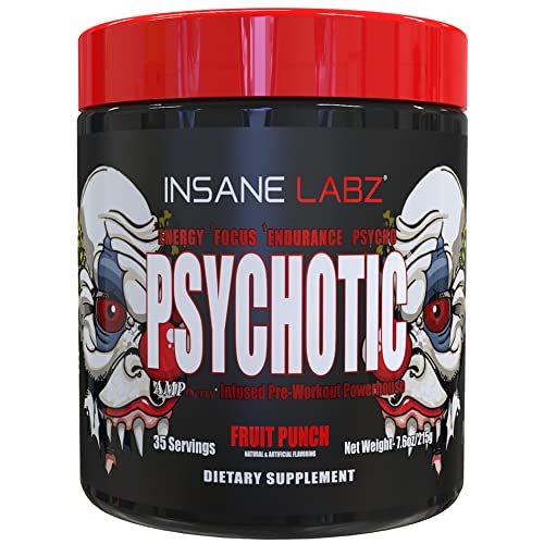 Psychotic, and Insane Veinz, Pre Workout Stack (Fruit Punch) Insane Labz buy supplements canada