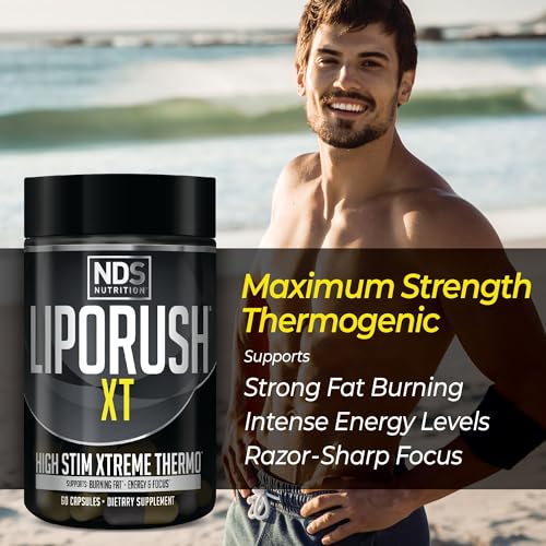 LIPORUSH NDS Nutrition XT - Super Concentrated Thermogenic with L-Carnitine & Teacrine LIPORUSH buy supplements canada