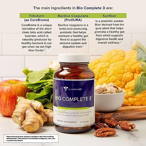 Gundry MD® Bio Complete 3 - Prebiotic, Probiotic, Postbiotic to Support Optimal Gut Health Gundry MD buy supplements canada