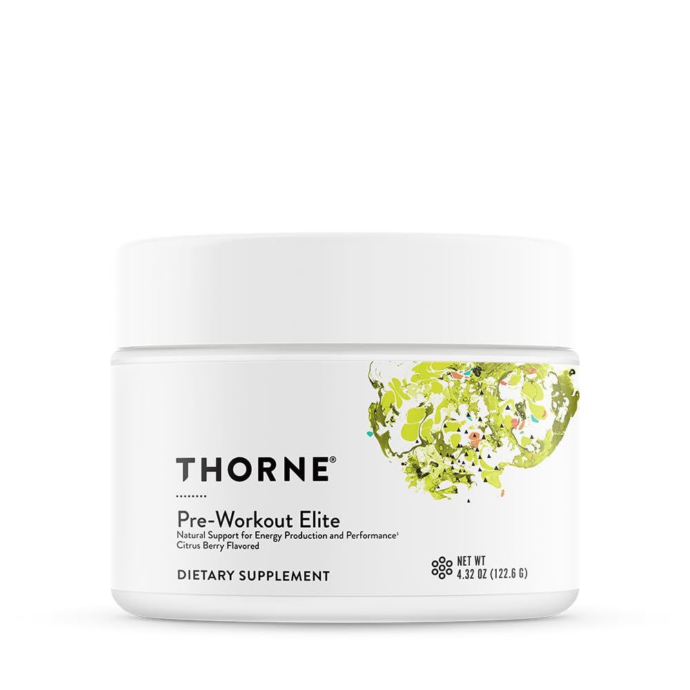 THORNE Pre-Workout Elite - Natural Support for Energy Production and Performance THORNE buy supplements canada