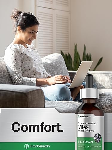 Vitex Berry Chasteberry Extract | 2 fl oz | Super Concentrated | Alcohol Free Chaste Tree Horbäach buy supplements canada
