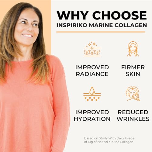 Marine Collagen Powder for Women - Marine Collagen with Hyaluronic Acid, Vitamin C Inspiriko buy supplements canada