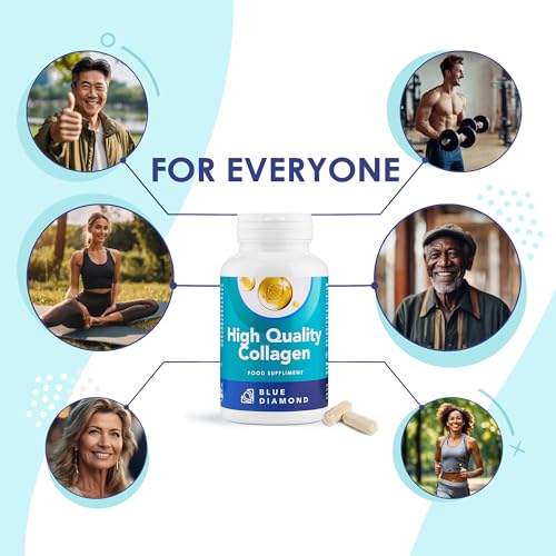 Premium 90 Marine Capsules - 530mg Natural Marine Collagen with Porcine & Bovine Collagen BLUE DIAMOND buy supplements canada