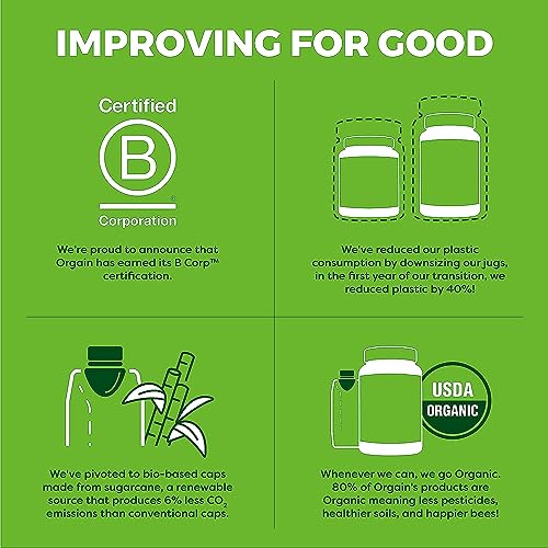 Orgain Organic Vegan Meal Replacement Protein Powder, Vanilla Bean - 20g Plant Based Orgain buy supplements canada